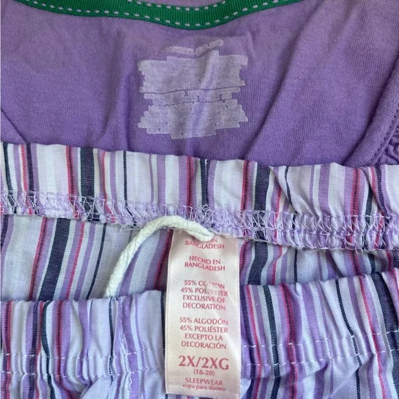 Shades of Purple Sleepwear SET 2X (18-20) - Picture 2 of 9